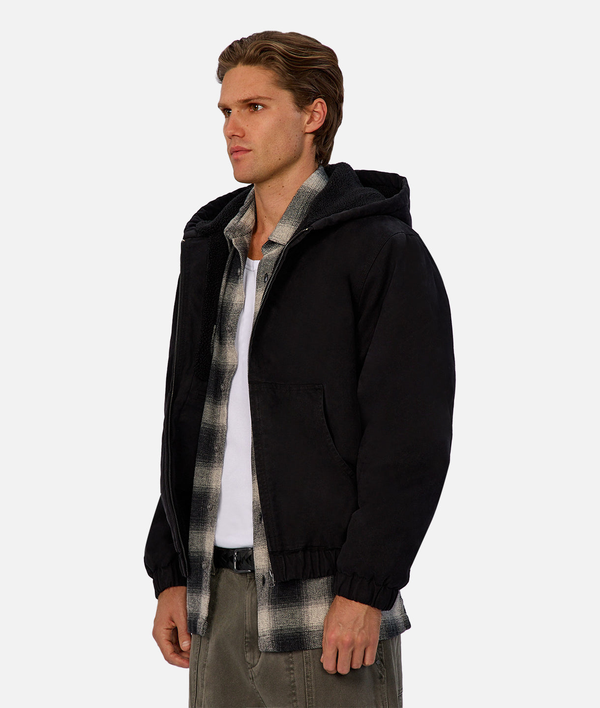 The Illinois Jacket - Washed Black