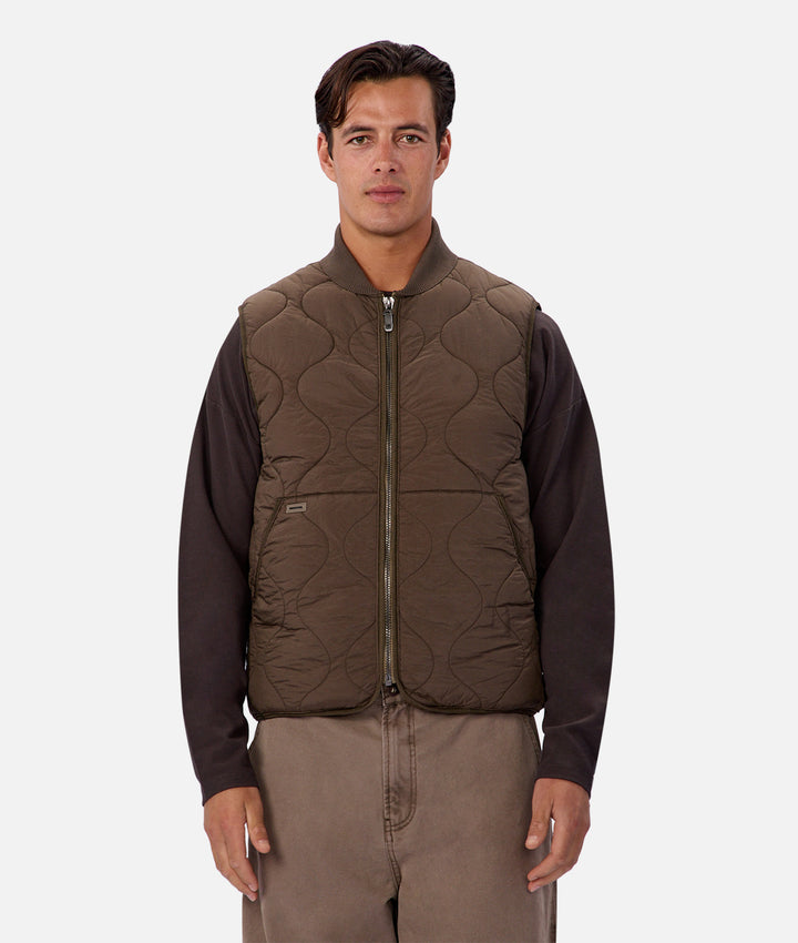 The Vermont Puffer Vest - Olive