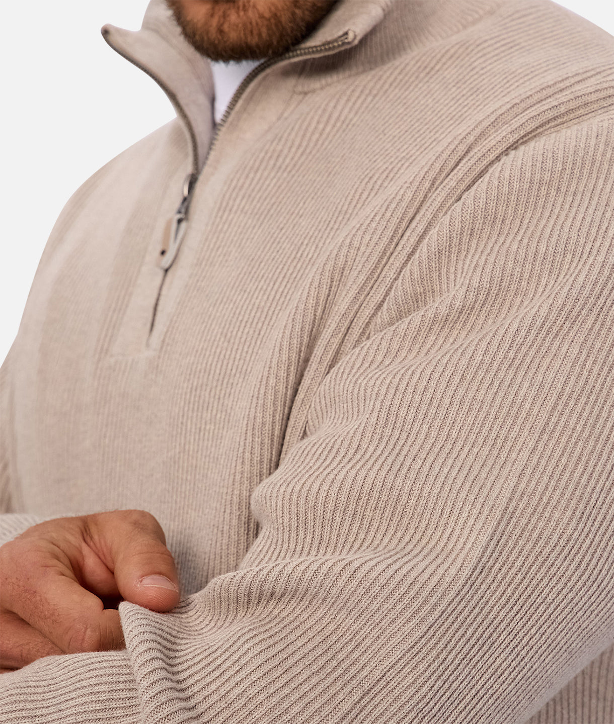 The Clifton Knit - Stone Marle