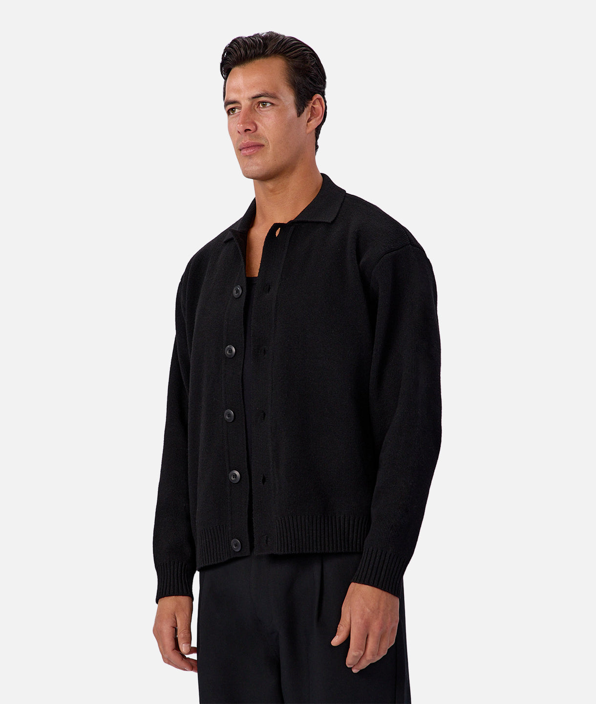 The Corsham Knit Cardi - Black – Industrie AU