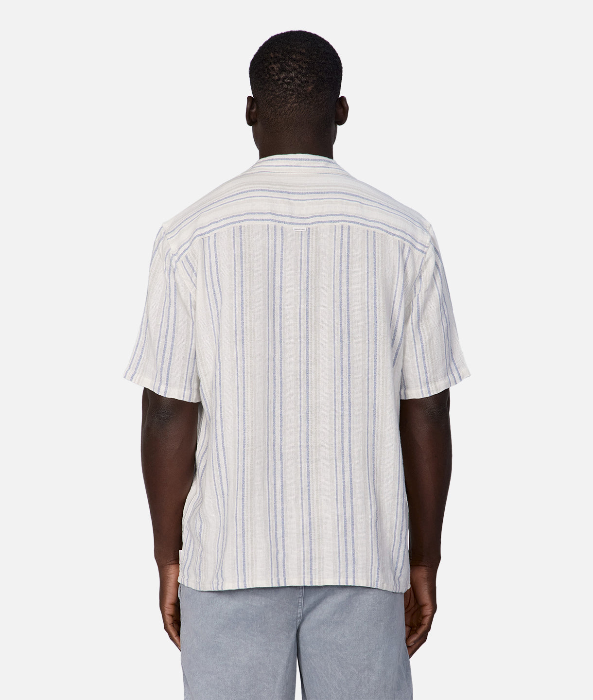 The Levenzo Linen S/s Shirt - White/Multi – Industrie