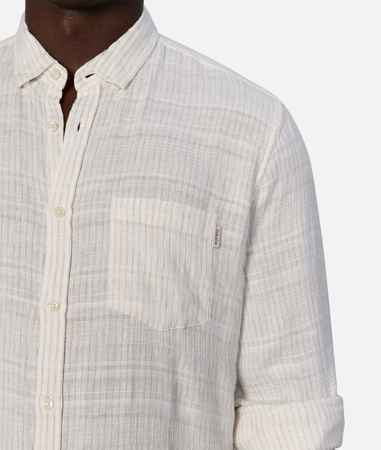 The Honduras Long Sleeve Linen Shirt - Cream Wheat – Industrie AU