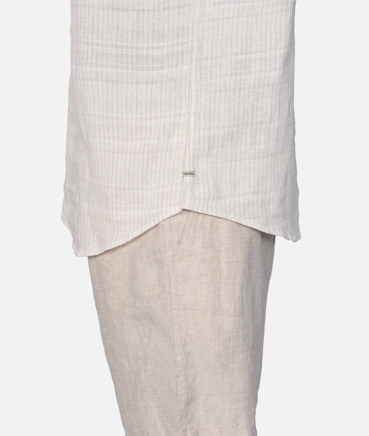 The Honduras Long Sleeve Linen Shirt - Cream Wheat – Industrie AU