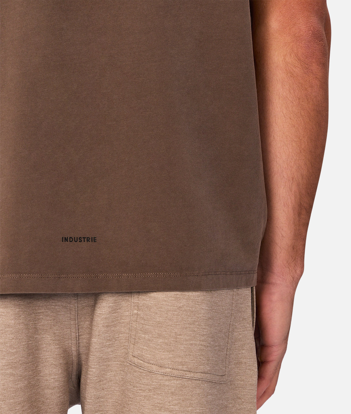 The Kosta Sleeveless Tee - Mocha 25 – Industrie AU