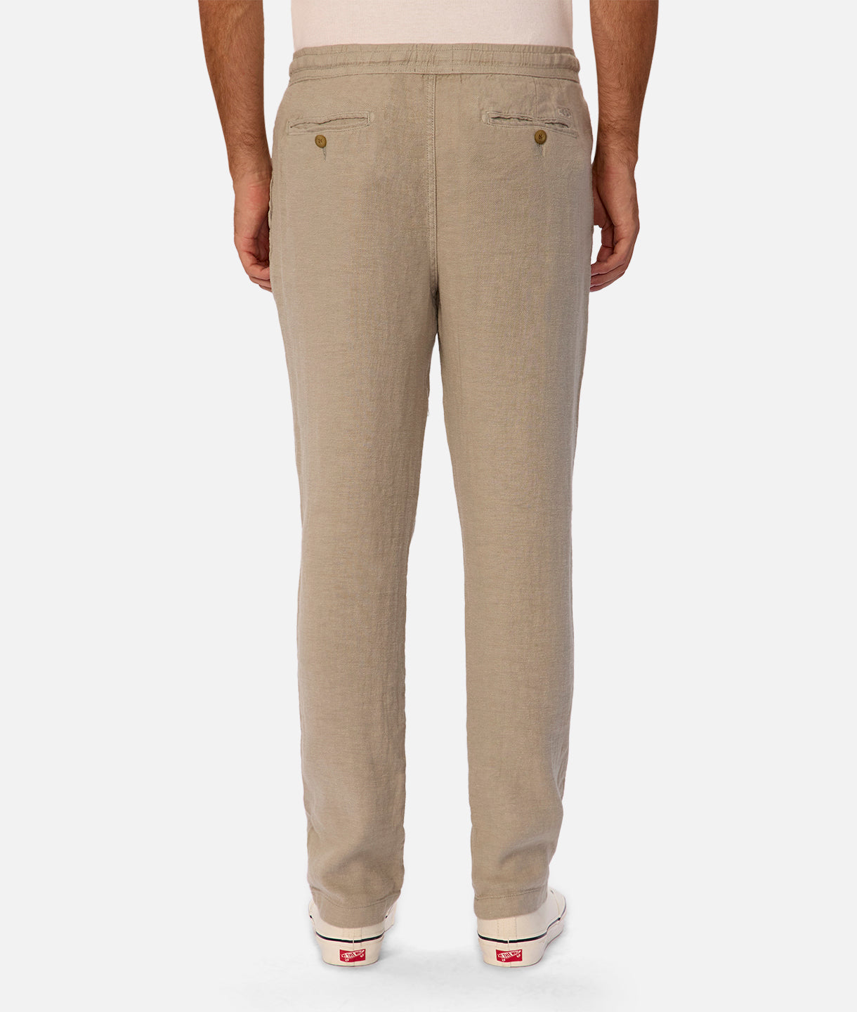 The New Capri Linen Pant - Light Army