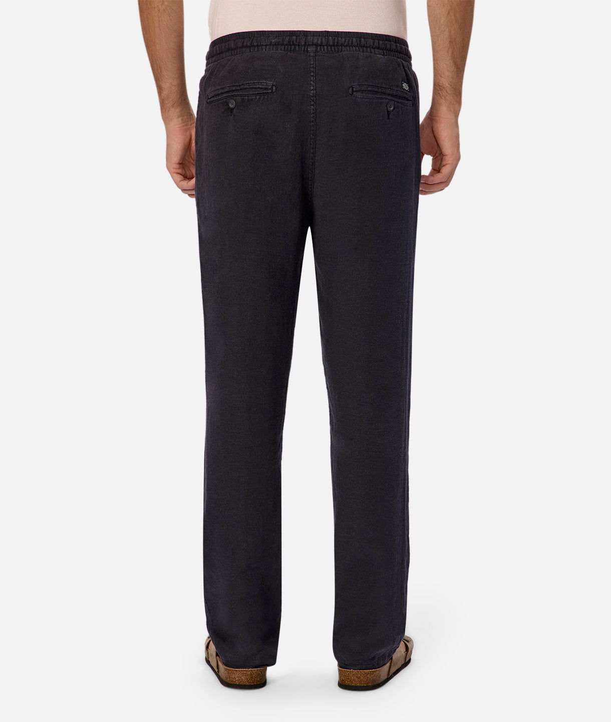The New Capri Linen Pant - OD Navy