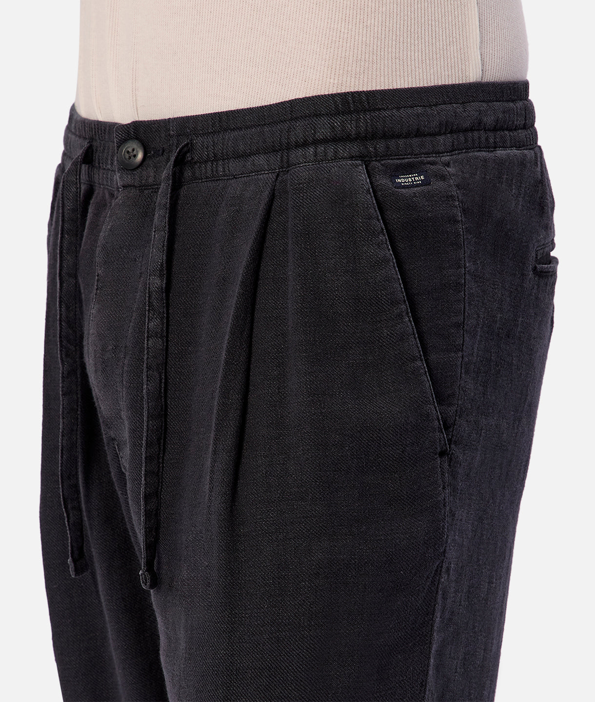 The New Capri Linen Pant - OD Navy