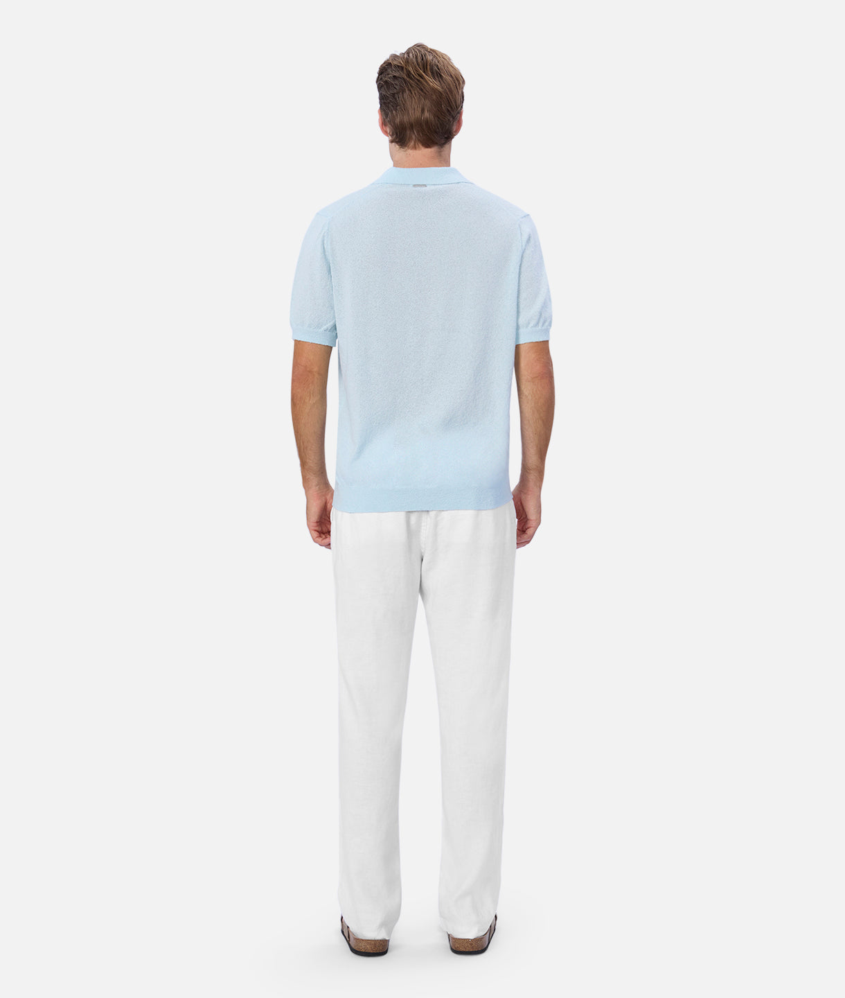 The New Capri Linen Pant - YD White