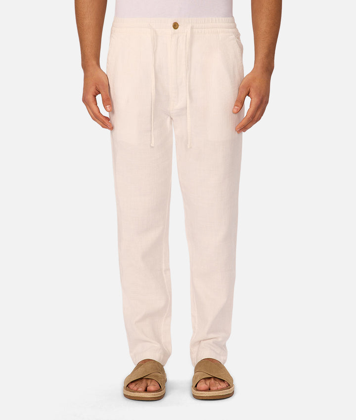 The Mallorca Pant - Winter White