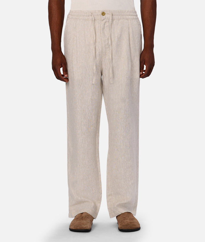 The Catania Linen Pant - YD Wheat