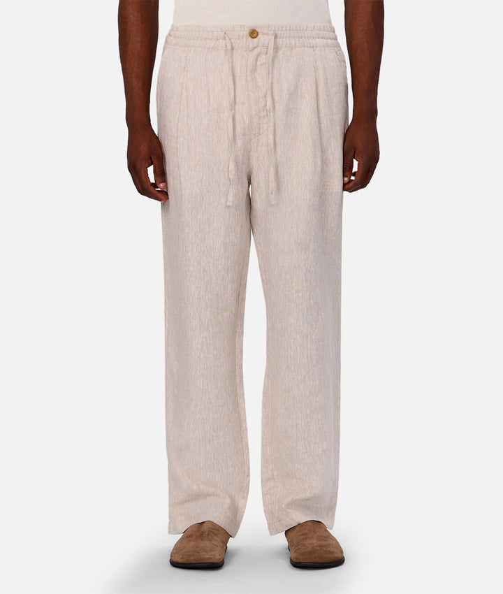 The Catania Linen Pant - YD Wheat