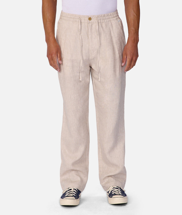 The Catania Linen Pant - YD Wheat