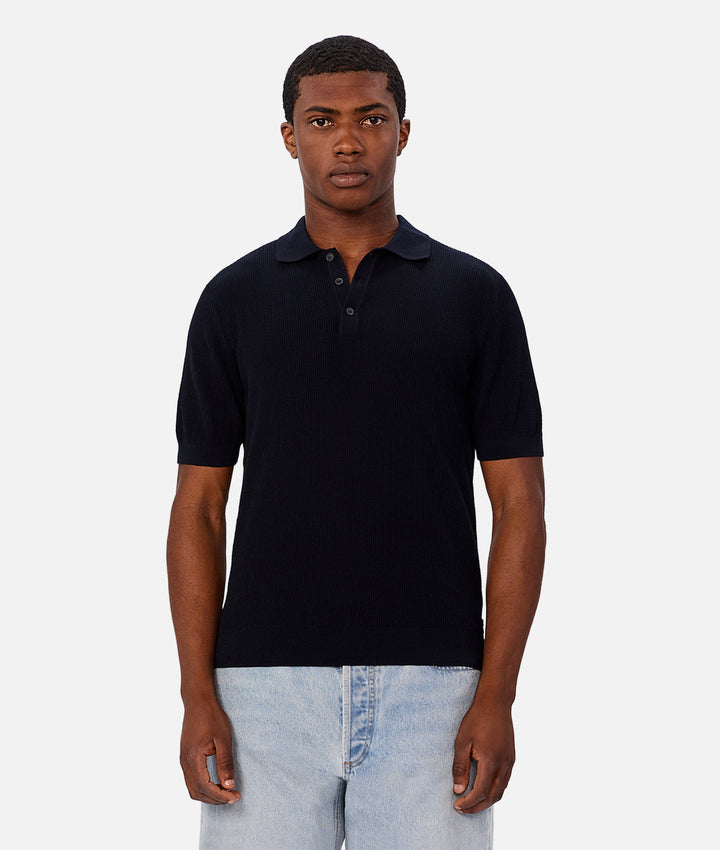The Valencia Polo - Dark Navy