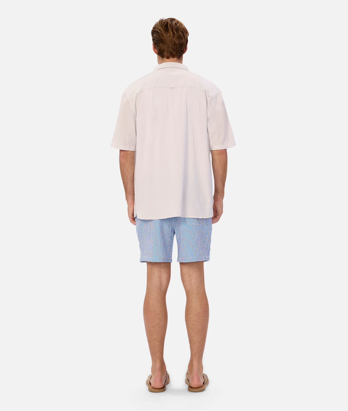 The Coressia Swim Trunk - Royal White