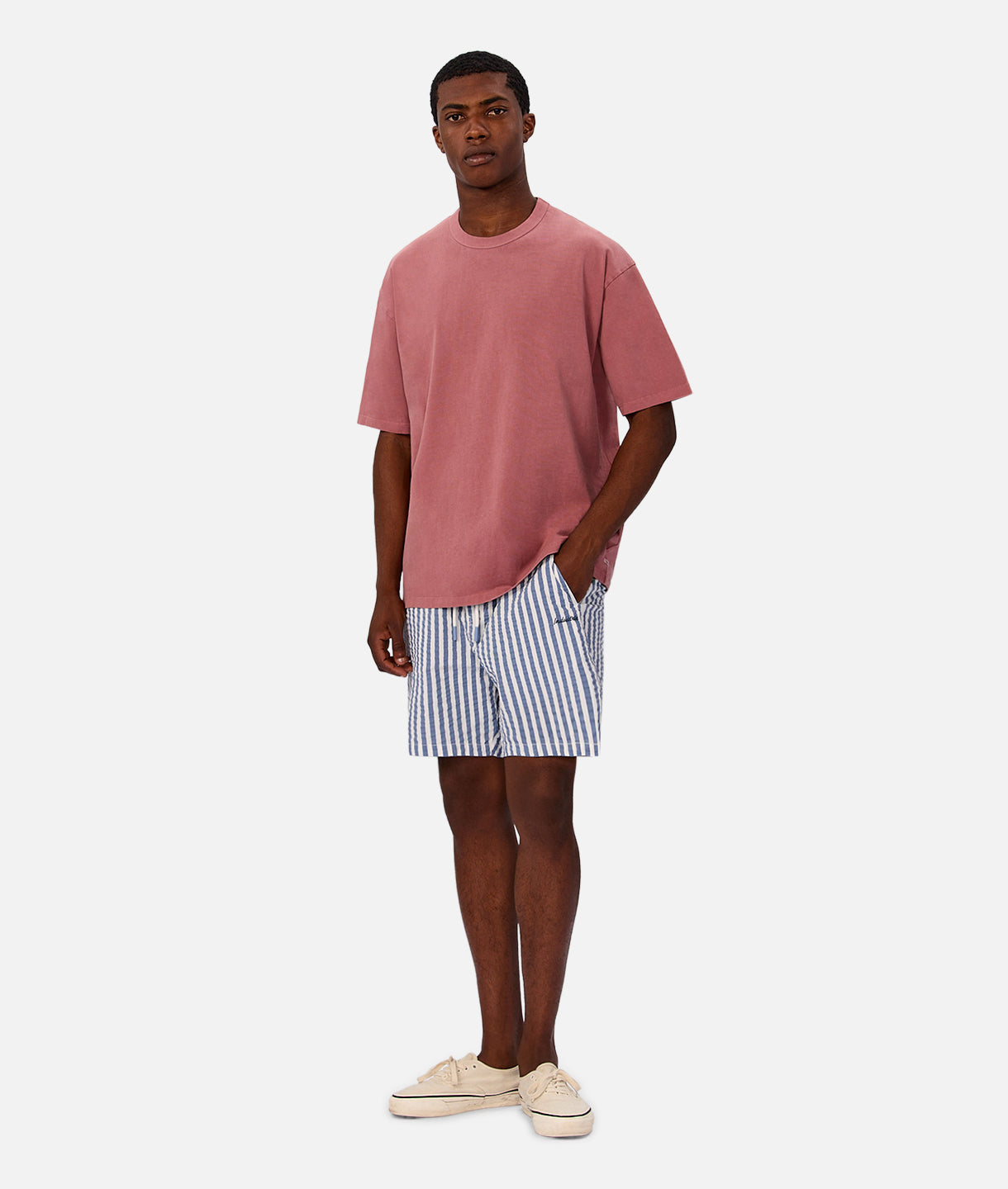 The Bel Air Swim Short - Blue / White – Industrie AU