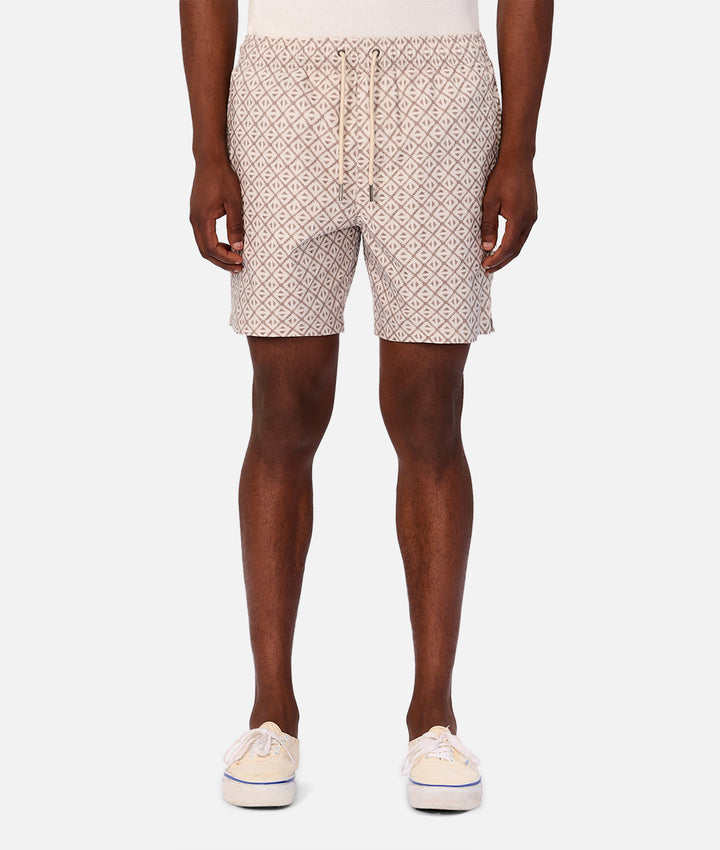The Caicos Swim Short - Brown Combo