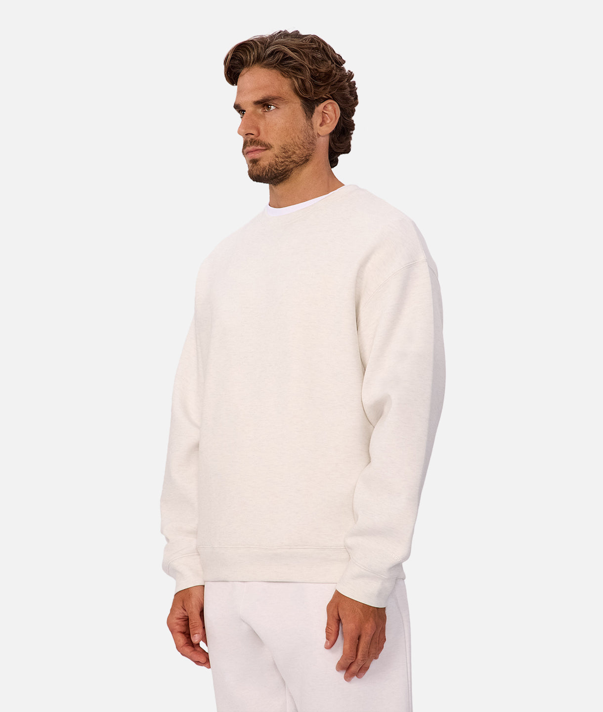 The Tech Del Sur Sweat - Ivory Marle