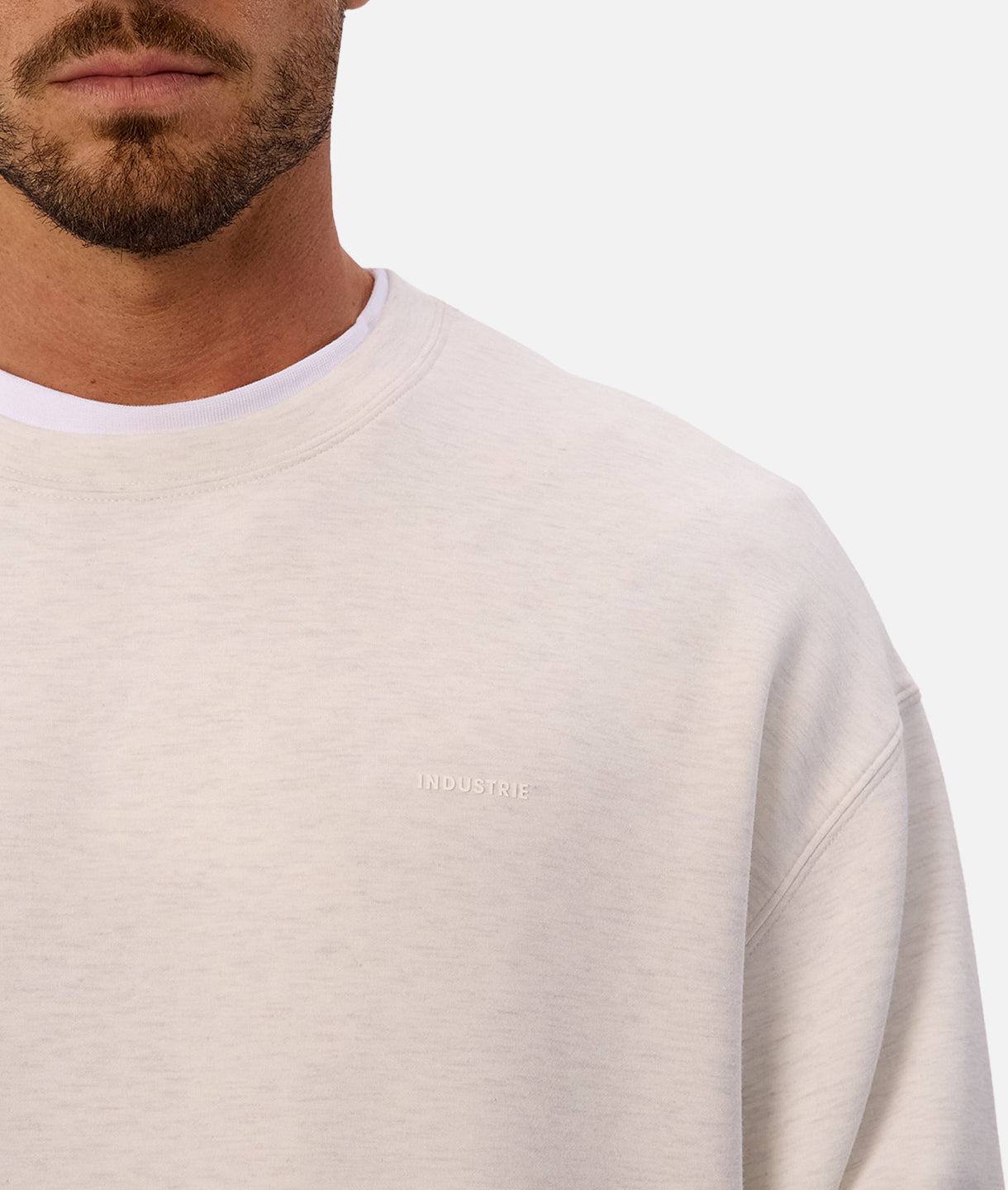 The Tech Del Sur Sweat - Ivory Marle
