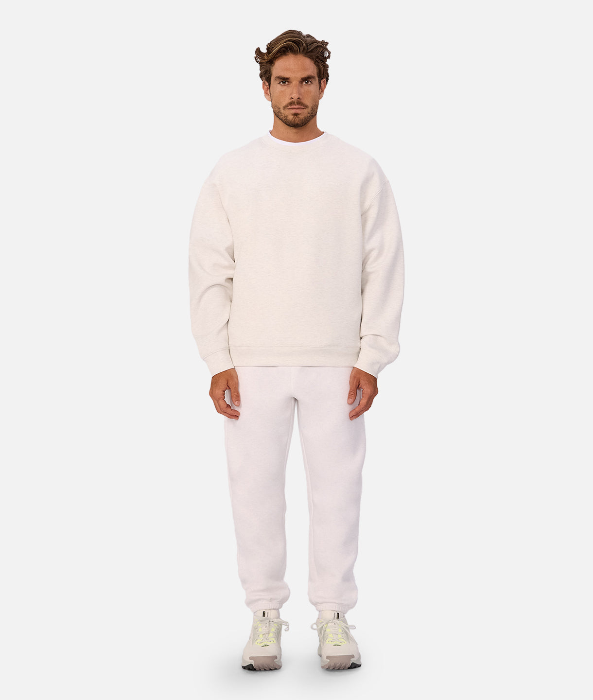The Tech Del Sur Sweat - Ivory Marle