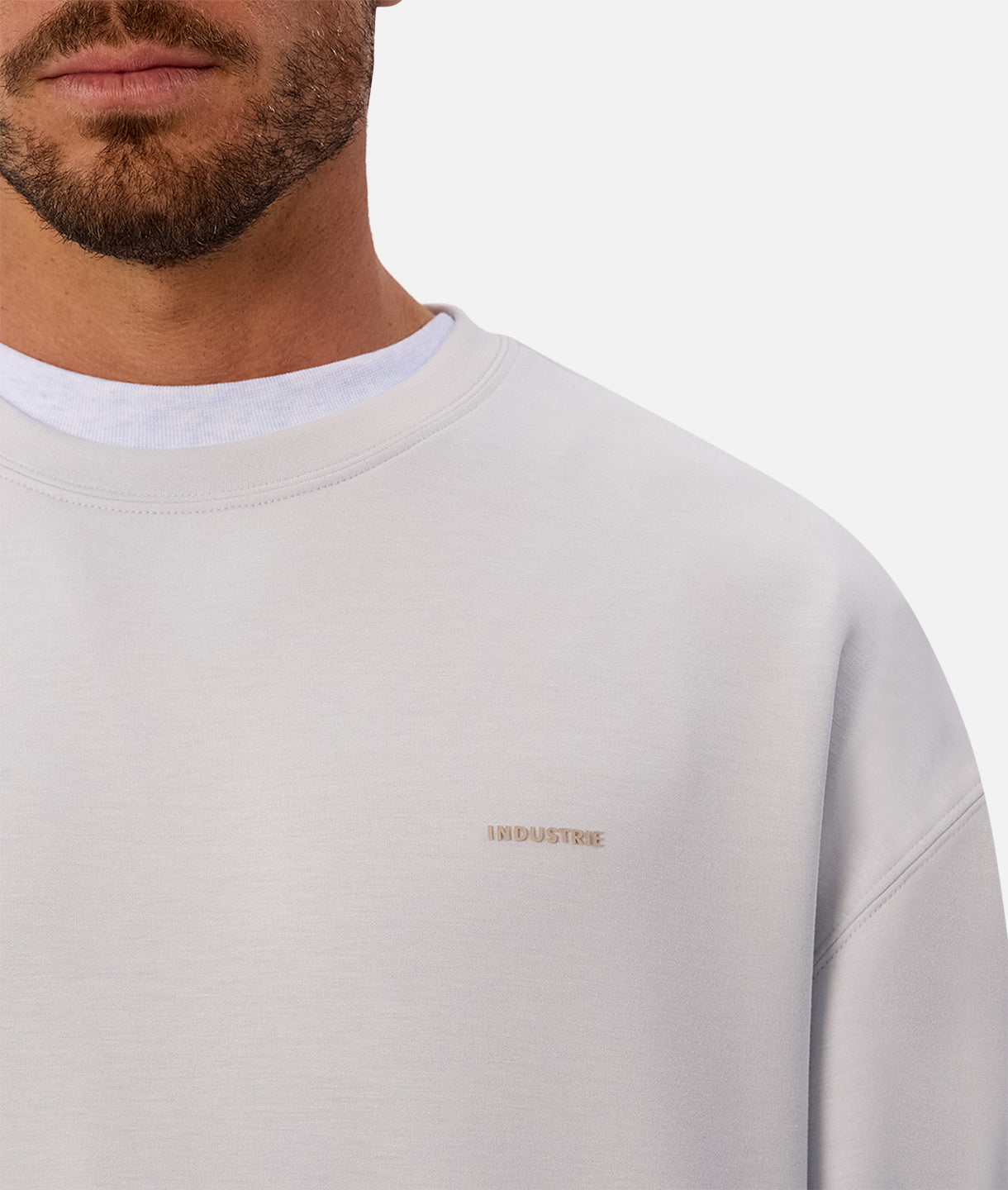 The Tech Del Sur Sweat - Silver Blue