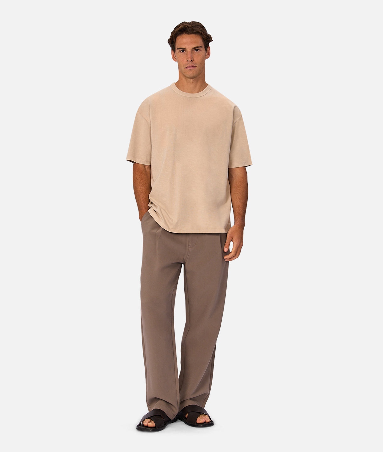 The Del Sur Tee - Raffia – Industrie AU