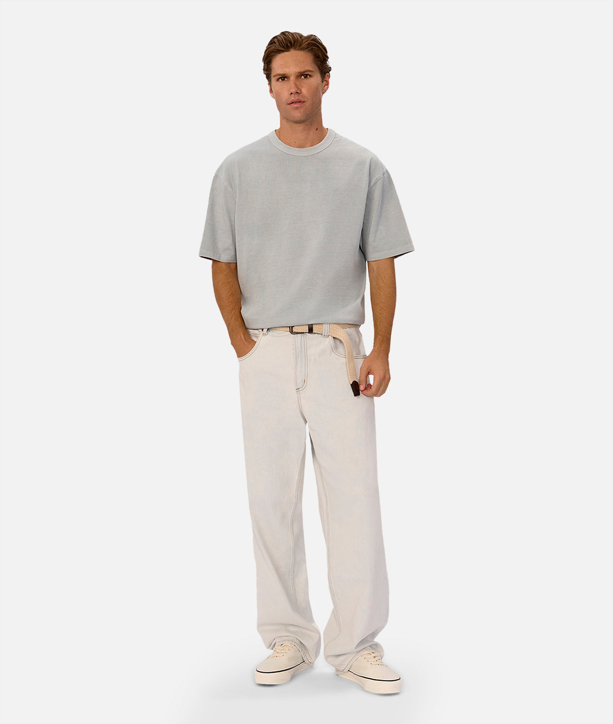 The Del Sur Tee - Wash Steel