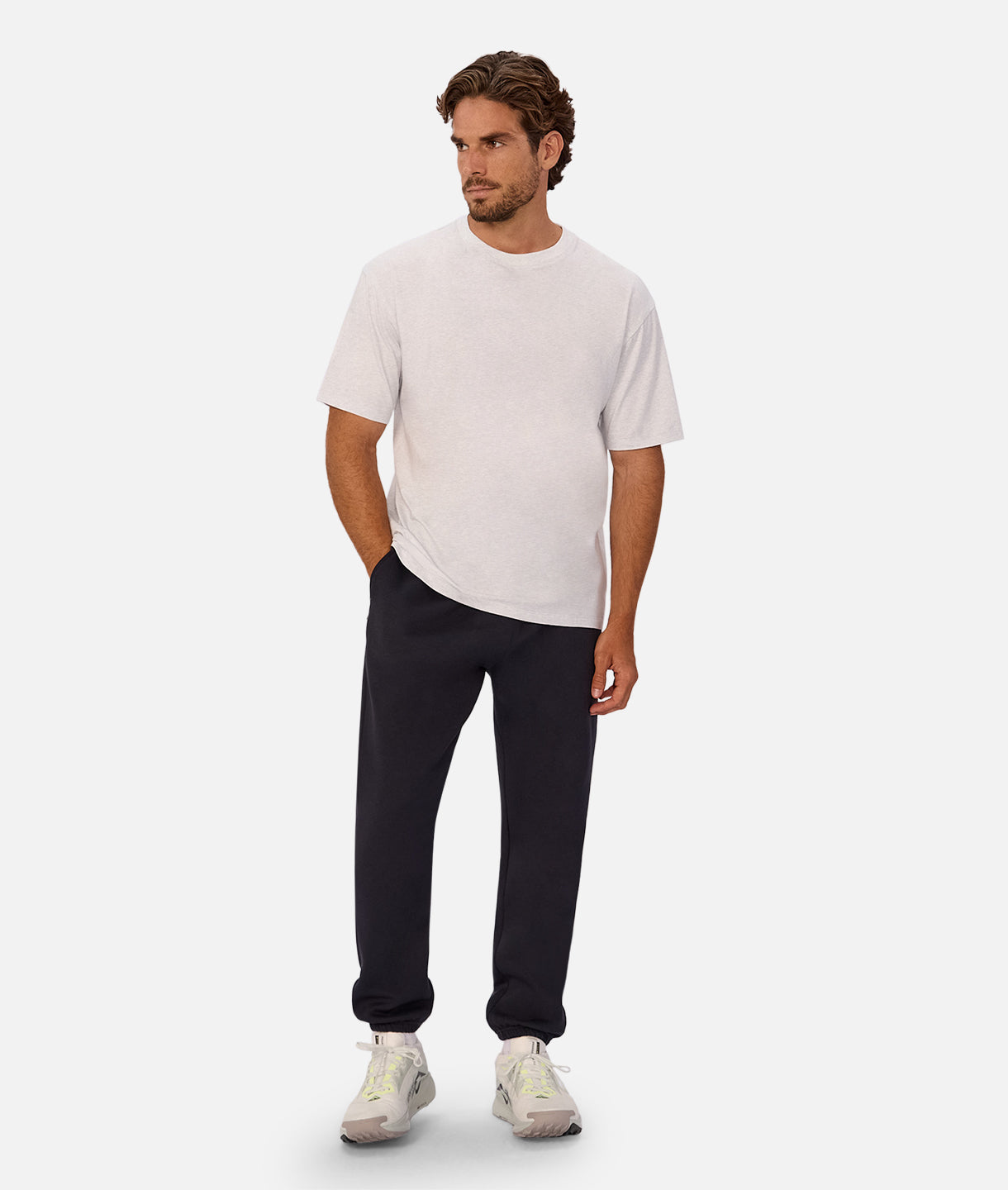 The Freeman Athletic Tee - Cloud Marle