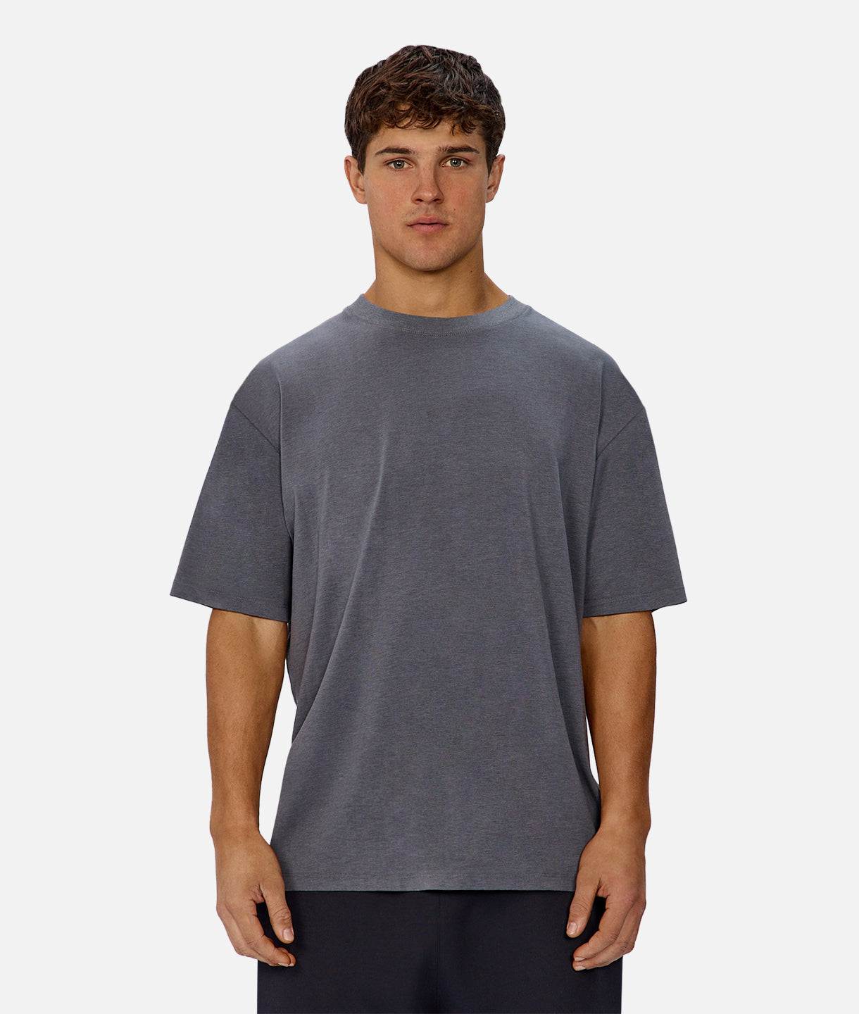 The Freeman Athletic Tee - Dark Teal Marle