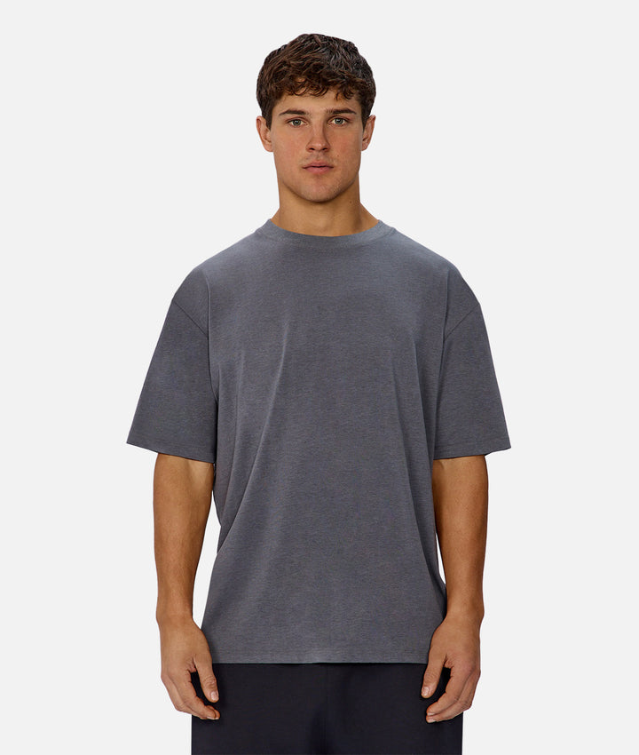 The Freeman Athletic Tee - Dark Teal Marle