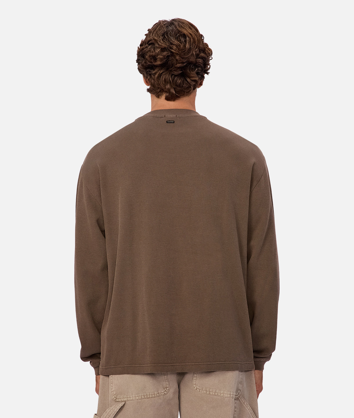 The Marlon L/S Tee - Mocha 25