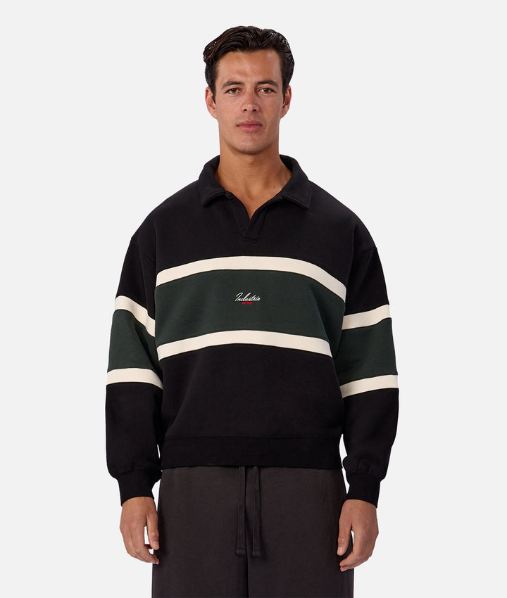 The Eastbourne Track Top - Black Combo