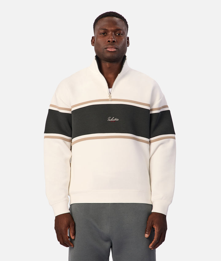 The Tech Southend Track Top - Off White / Elm Combo