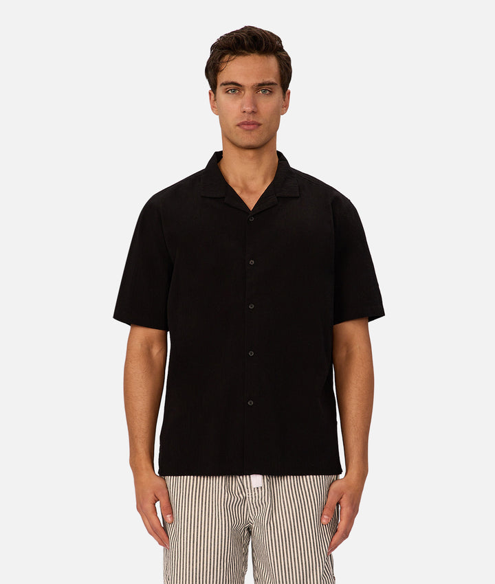 The Magna Short Sleeve Shirt - Black