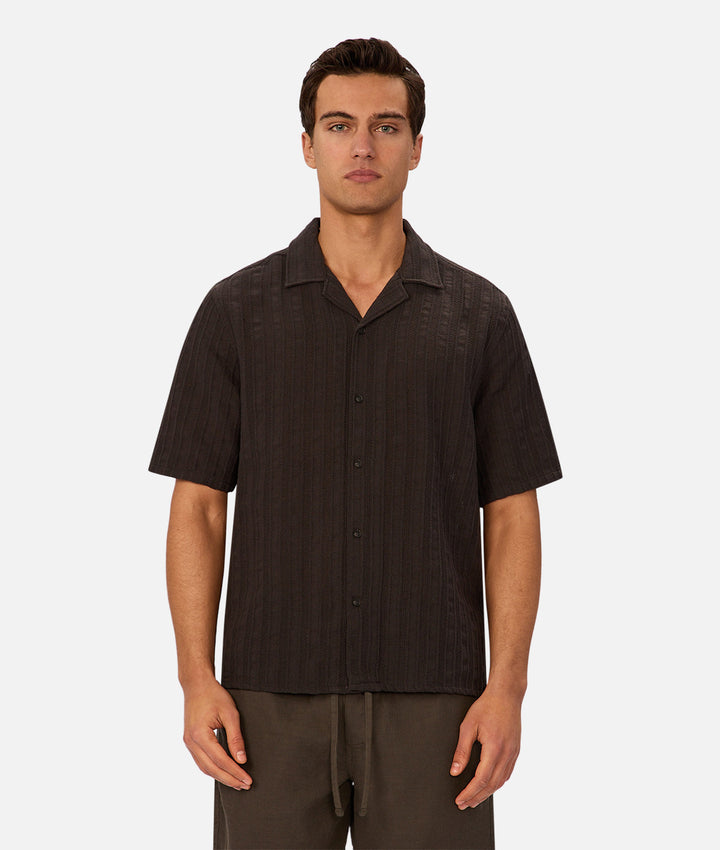 The Modello Short Sleeve Shirt - Onyx