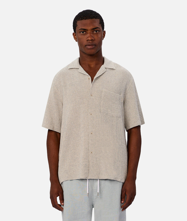 The Franklin Short Sleeve Shirt - Atlantic Combo