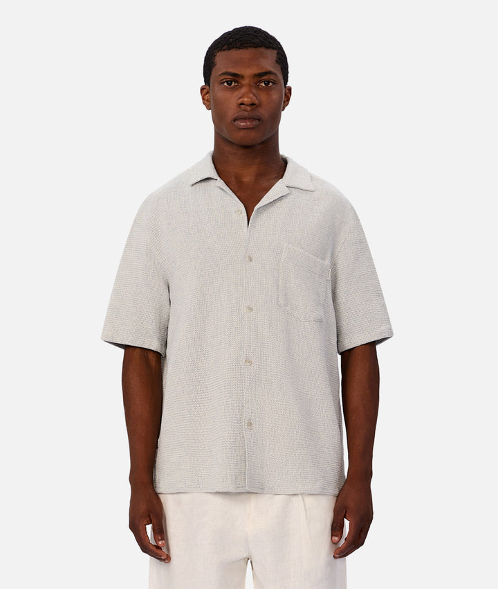 The Franklin Short Sleeve Shirt - Blue Combo