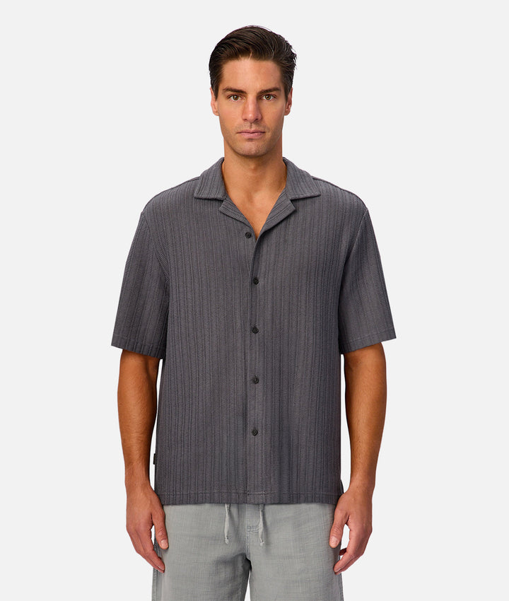 The Cortina Short Sleeve Shirt - Iron