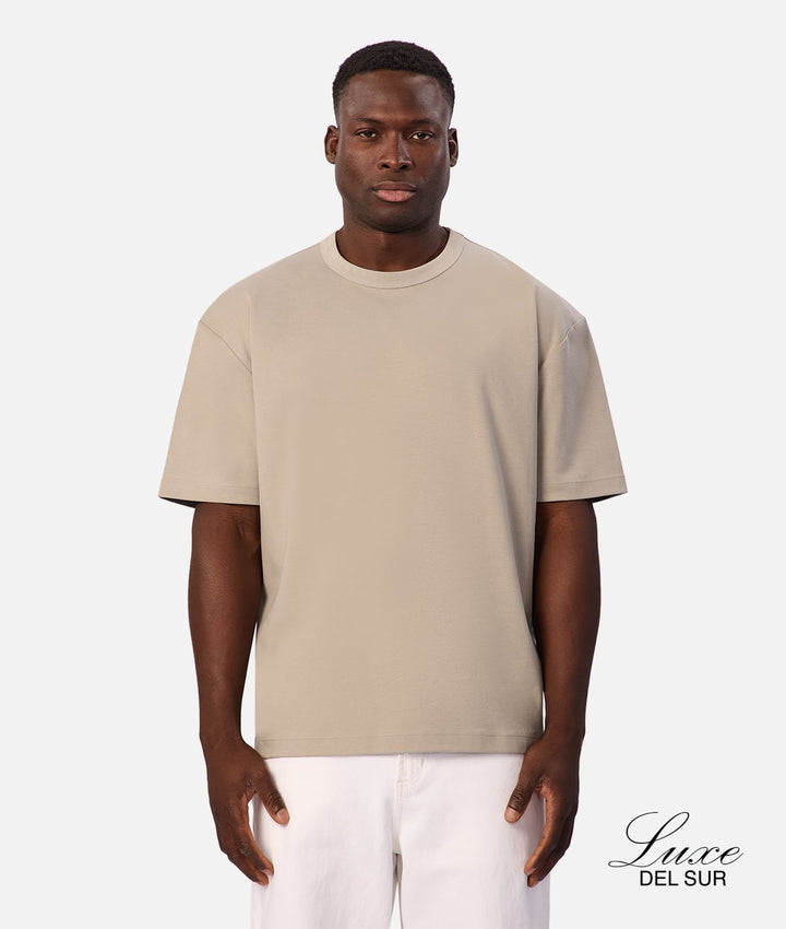 The Luxe Del Sur Tee - Light Olive 27