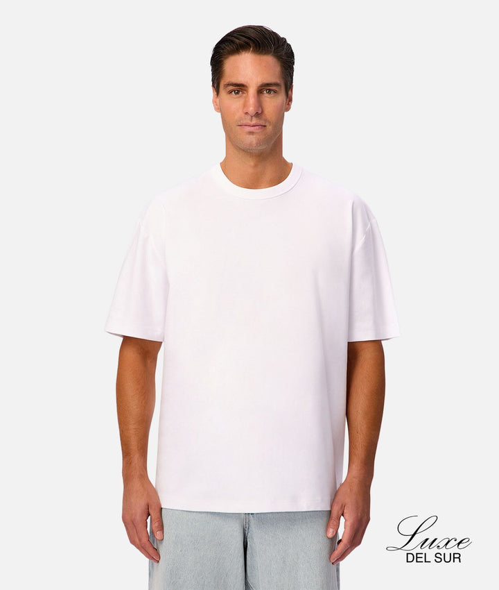 The Luxe Del Sur Tee - White