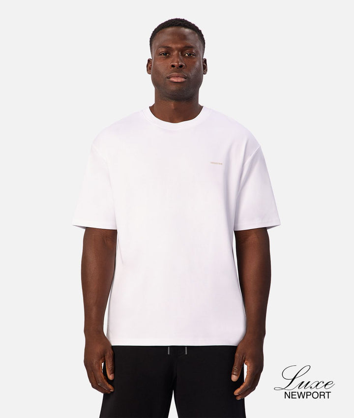 The Luxe Newport Tee - White