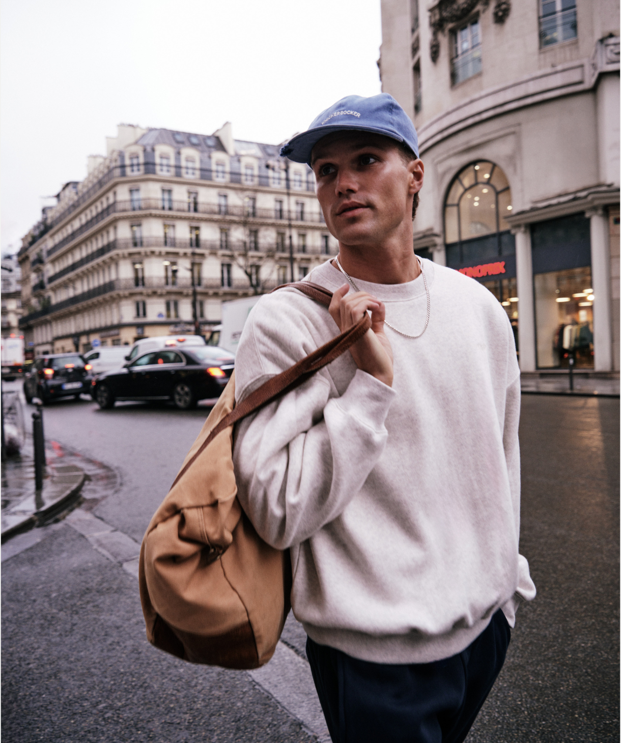 The Del Sur Marle Sweat - Oatmeal