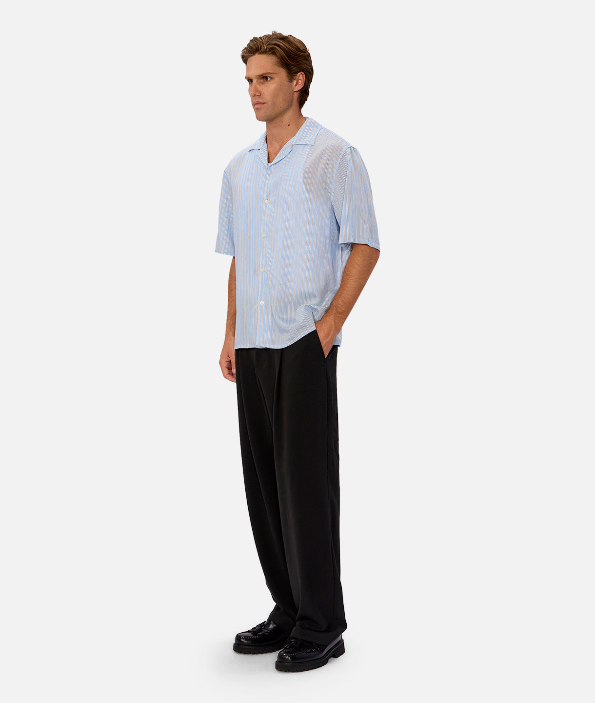 The Redding S/s Shirt - Blue