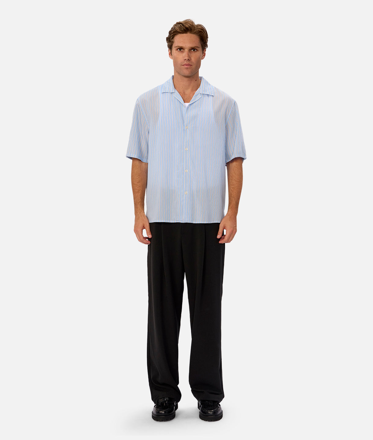 The Redding S/s Shirt - Blue