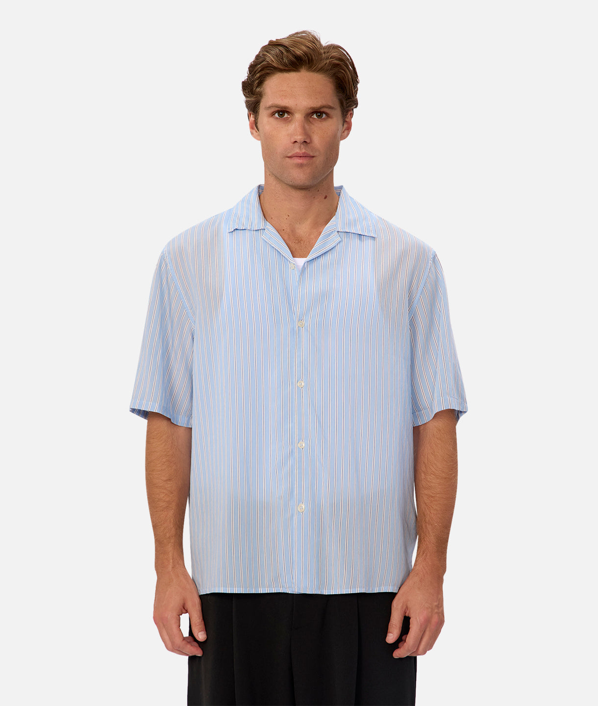 The Redding S/s Shirt - Blue