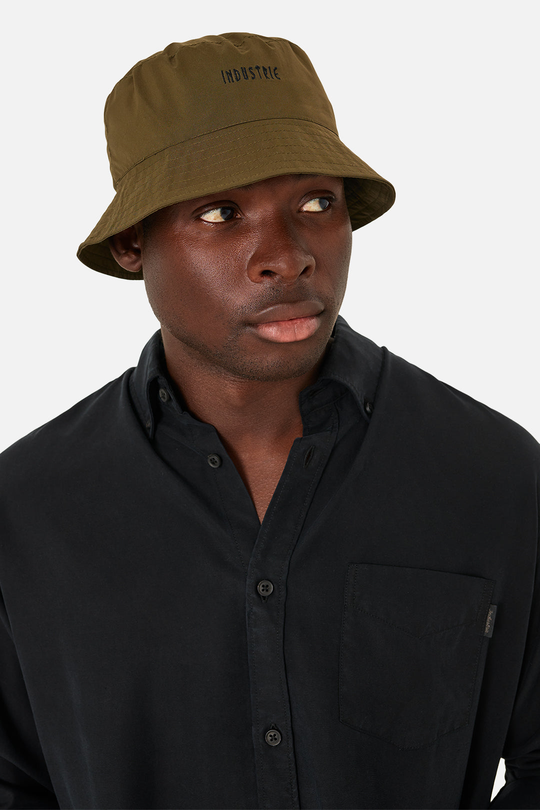 The Nylon Bucket Hat - Khaki – Industrie Clothing Pty Ltd