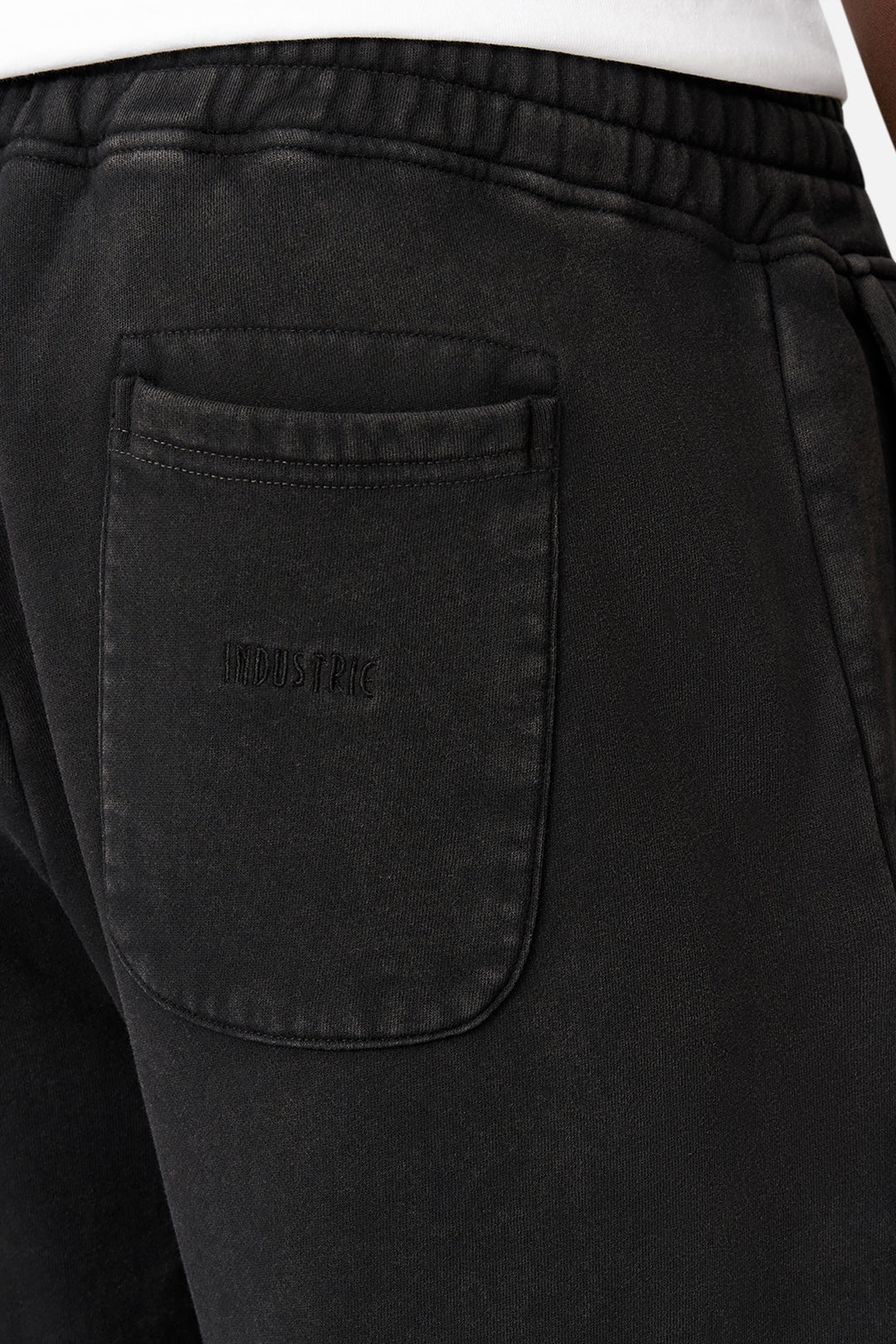 The Del Sur No Cuff Track Pant OD Black Acid Industrie Clothing Pty Ltd