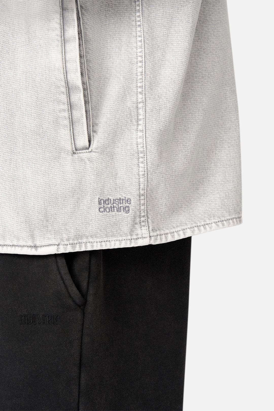 The Duster Jacket Washed Grey